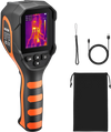 VEVOR Thermal Camera, 320 x 240 TISR Super Resolution, Thermal Imaging Camera with 2MP Visual Camera, 256 x 192 IR Resolution, 25 HZ Refresh Rate, -4°F to 1022°F, 4 Image Modes & 6 Color Palettes