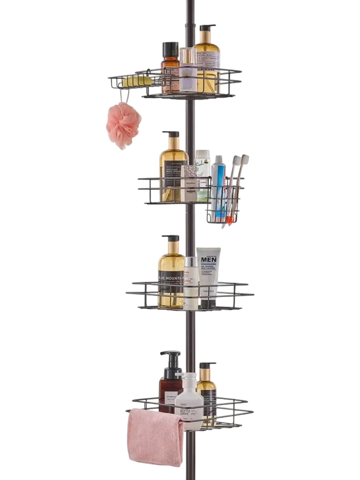 Vevor Shower Corner Caddy Tension Pole 42