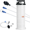 VEVOR Fluid Extractor, 1.74 Gallons (6.5 Liters), Manual Hand-Operated Oil Changer Vacuum Fluid Extractor with Dipstick and Hose, Oil Extractor Change Pump for Automotive Fluids Vacuum Evacuation