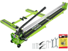 VEVOR Tile Cutter 47 Inch, Manual Tile Cutter All-Steel Frame,Tile Cutting Machine with Laser Guide and Bonus Spare Cutter,Tile Cutter Hand Tool for Precision Cutting Porcelain Ceramic Floor Tiles