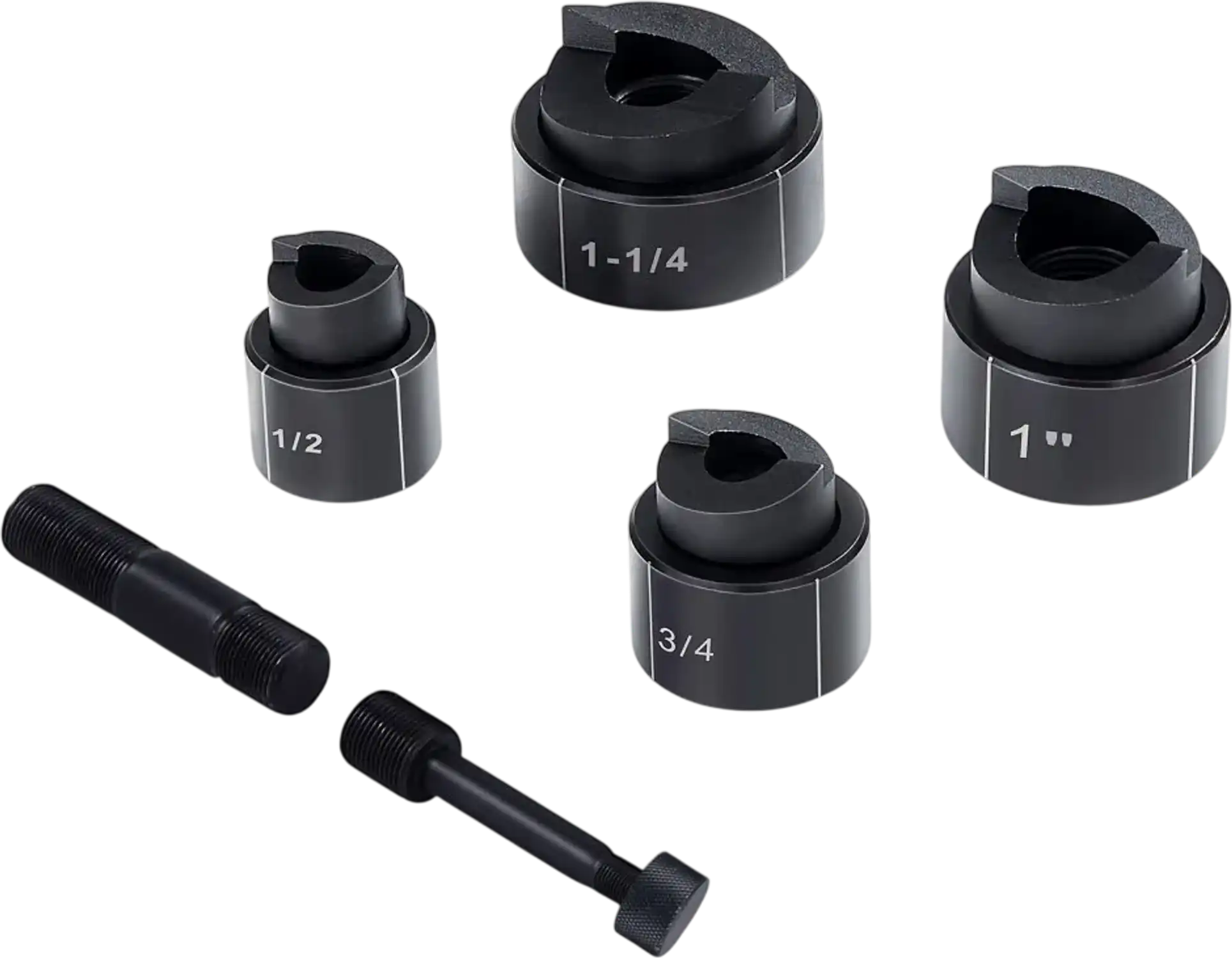 Vevor Hydraulic Knockout Punch Kit 4-Piece Conduit Hole Cutter Set New