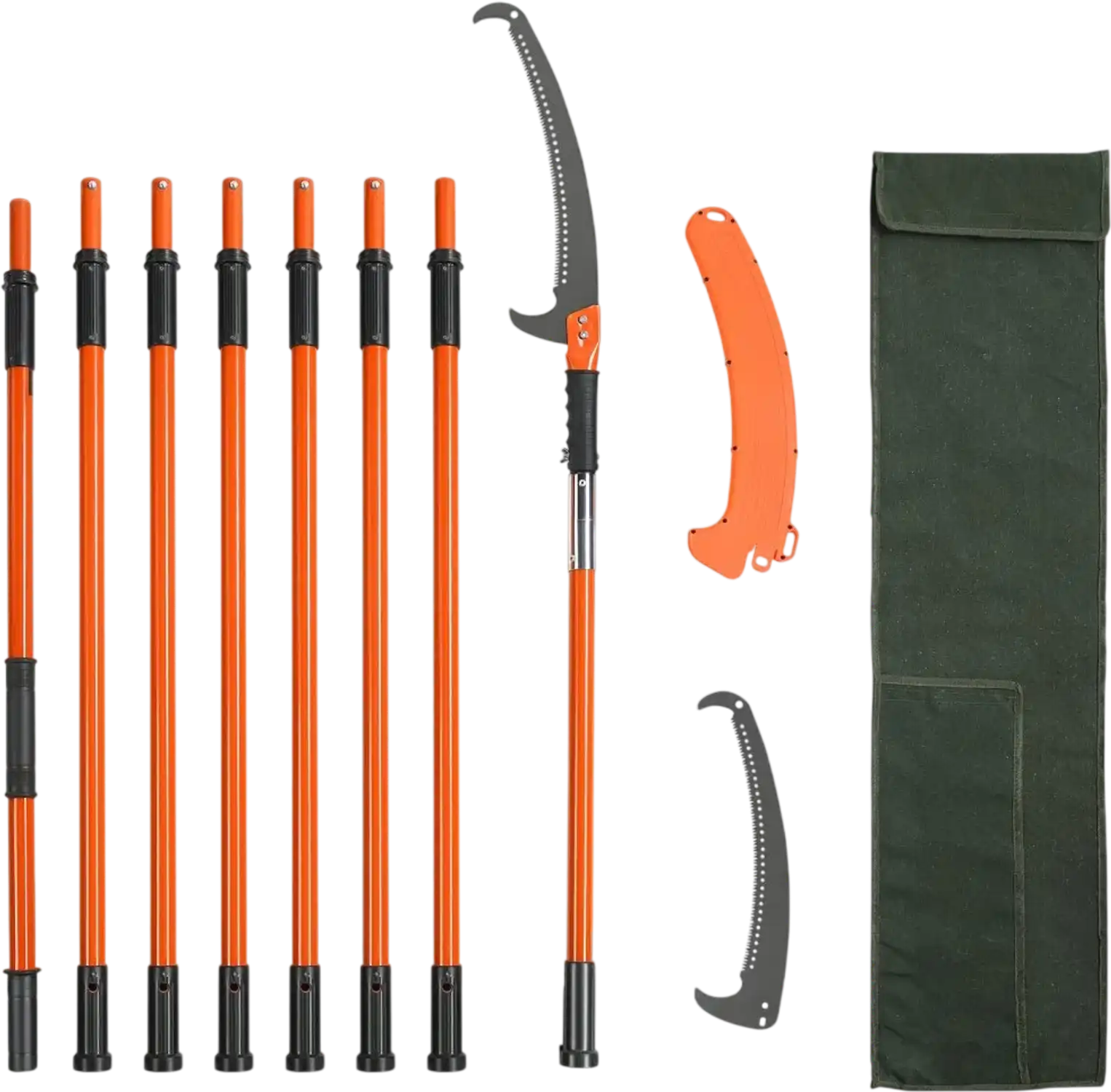 Vevor Pole Saw 7.3-27' Extendable Tree Pruner New