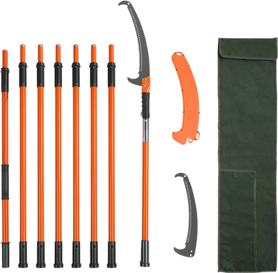 Vevor Pole Saw 7.3-27' Extendable Tree Pruner New