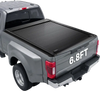 VEVOR Retractable Tonneau Cover 6.8FT Hard Truck Bed Cover Manual Retract, Compatible with 2017-2026 Ford F-250/350 Super Duty 6.8FT Bed (81.9"), Waterproof Aluminum Frame, T-Slot & Lock Key for Trips