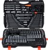 VEVOR Mechanics Tool Set, 308-Piece Mechanic Tool Kit, 1/4 in, 3/8 in, and 1/2 in Drive, SAE and Metric Socket Set, Wrenches, Screwdriver Bits, Accessories, and Storage Case, for Automotive Repair