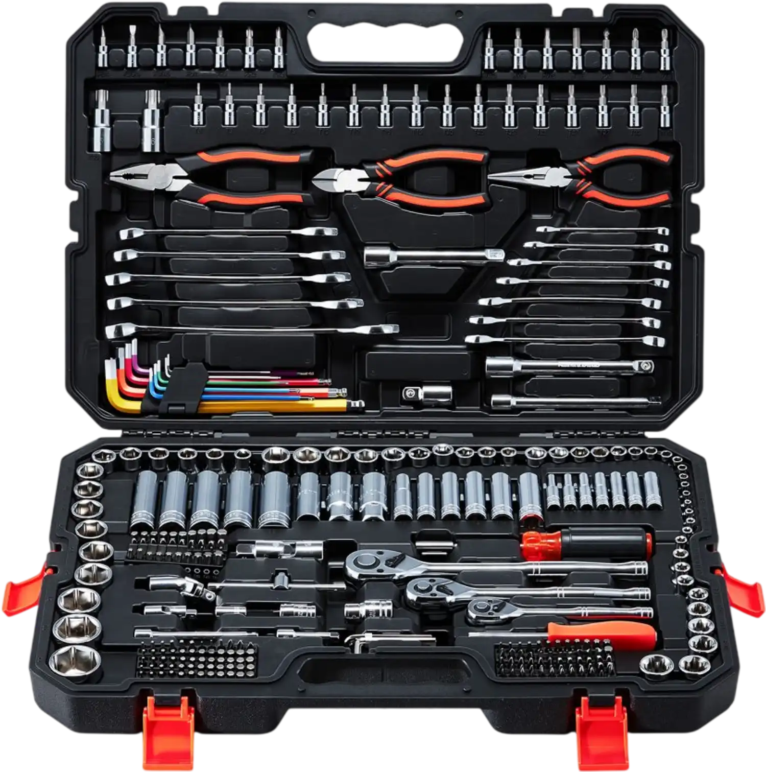 Vevor Mechanics Tool Set 314-Piece Metric Socket Set with Storage Case New