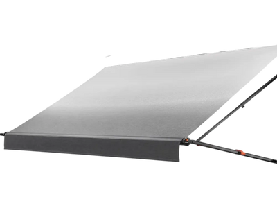 Vevor Manual Retractable RV Awning Complete Kit 14.12' Gradient Black New