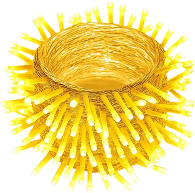 VEVOR LED Christmas String Lights, 200 LED, 76 ft Connectable Warm White Christmas Lights Outdoor, with 8 Modes, Auto Timer, Twinkle Fairy Lighting Plug in, Waterproof for Tree Yard Patio Decoration