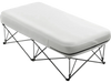VEVOR Air Mattress Twin with Frame, 1 Person Inflatable Mattress with Pump & Rolling Carry Case, Portable Folding Blow Up Mattress Supports 300lbs, Fast Inflating Air Bed for Home, Guests & Camping