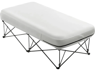 Vevor Air Mattress Twin with Frame & Rolling Carry Case New
