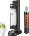 VEVOR Sparkling Water Maker, Soda Maker Machine for Home Carbonating, Seltzer Water Starter Kit with BPA-free 1L PET Bottle, CO2 Cylinder, Compatible with Mainstream Screw-in 60L CO2 Cylinder