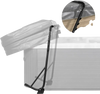 VEVOR Hot Tub Cover Lift, Spa Cover Lift, Height 31.5" - 41.3" Width 57" - 92.5" Adjustable, Installed Underneath on Both Sides, Suitable for Various Sizes of Rectangular Bathtubs, Hot Tubs, Spa