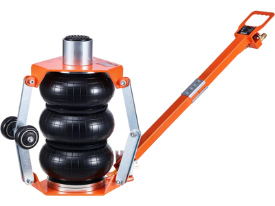 VEVOR Air Jack, 3 Ton/6613 lbs Triple Bag Air Jack, Airbag with Support Rod, Lift Up to 18.5 inch with Heightened Column & Adjustable Handle, 1-6 s Fast Lifting Pneumatic for Car, SUV, Pickup Truck