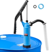 VEVOR Drum Pump, 9.5 oz. Per Stroke, Lever-Action Barrel Pump, Fits 5-55 Gallon Drums with 3-Section Suction Tube Assembly & Hose, Hand Operated, Designed to Transfer Water, Alcohol, Corrosive Liquids