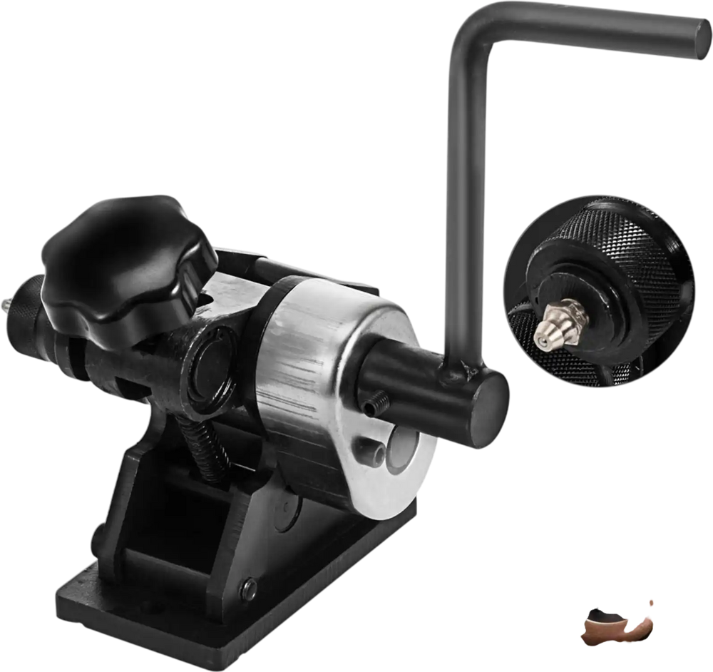 VEVOR Manual Plate Steel Ring Bender 13-1/2inch Single Pinch Portable Hand Crank Ring Handle Rolling 3inch And Larger Circular Rings