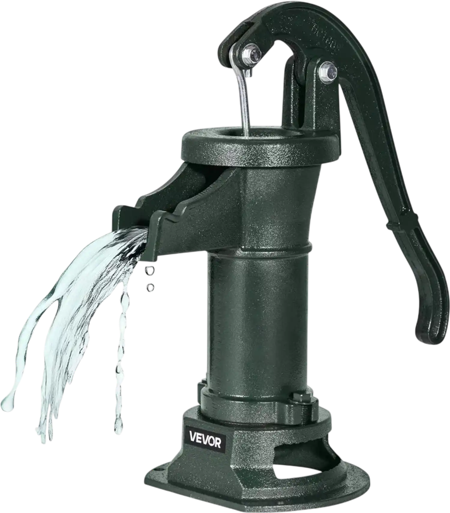 Vevor Hand Water Pump Antique Cast Iron 25' Maximum Lift Green New