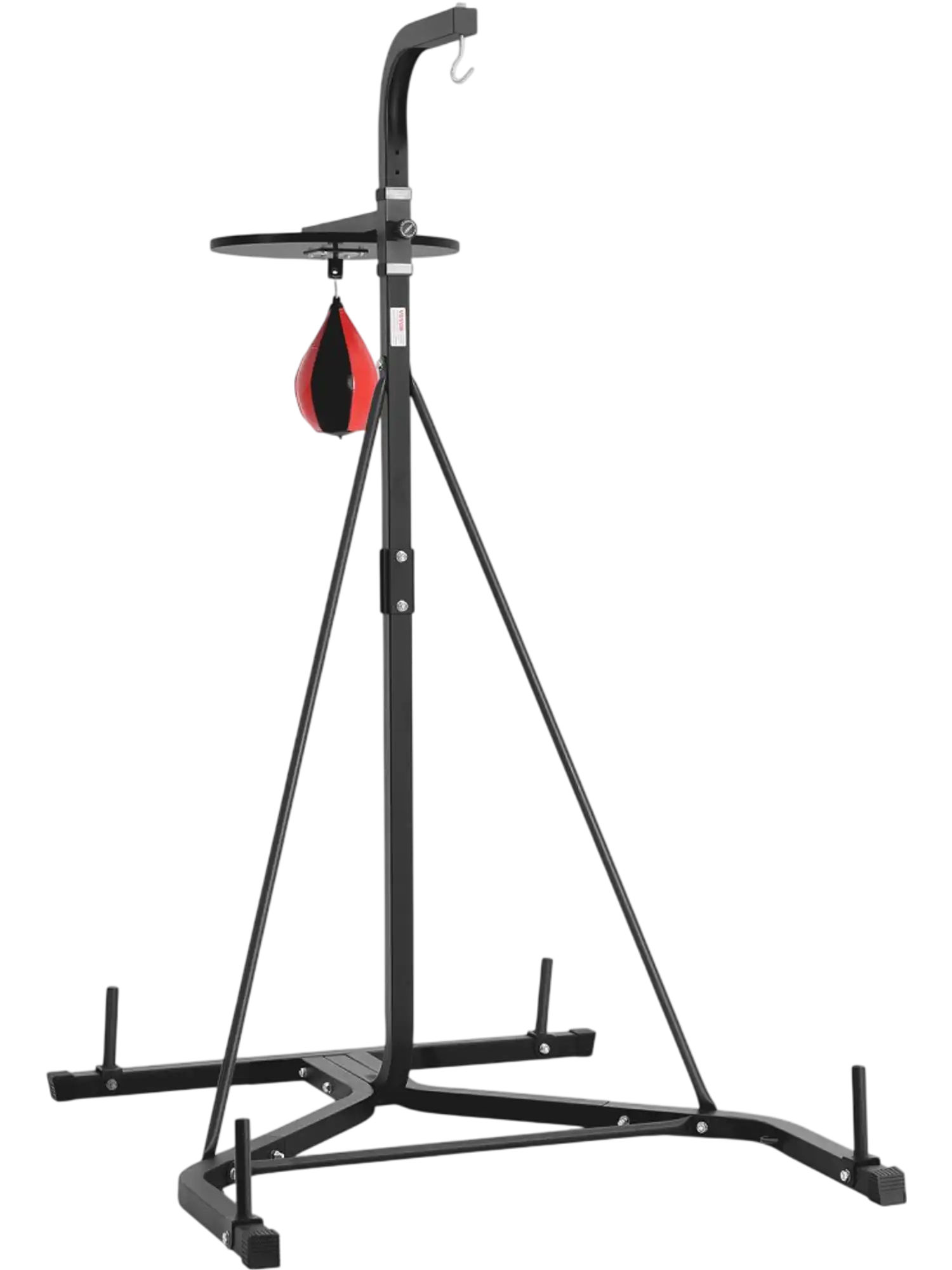 Vevor Punching Bag Stand 2-in-1 Heavy Duty Adjustable Freestanding Fitness Stand New