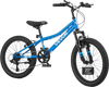 VEVOR Mountain Bike for Men and Women 20 inch Outdoor Bicycle 6 Speeds, Adult Bikes, Front Suspension, Adjustable Saddle, All-Terrain Tires, High Carbon Steel Frame, Dual Brake, Pre-Assembled