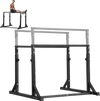 VEVOR Dip Bar, 800 lbs Capacity, Heave Duty Dip Stand Station with Adjustable Height, Fitness Workout Dip Bar Station Stabilizer Parallette Push Up Stand, Parallel Bars for Strength Training Home Gym