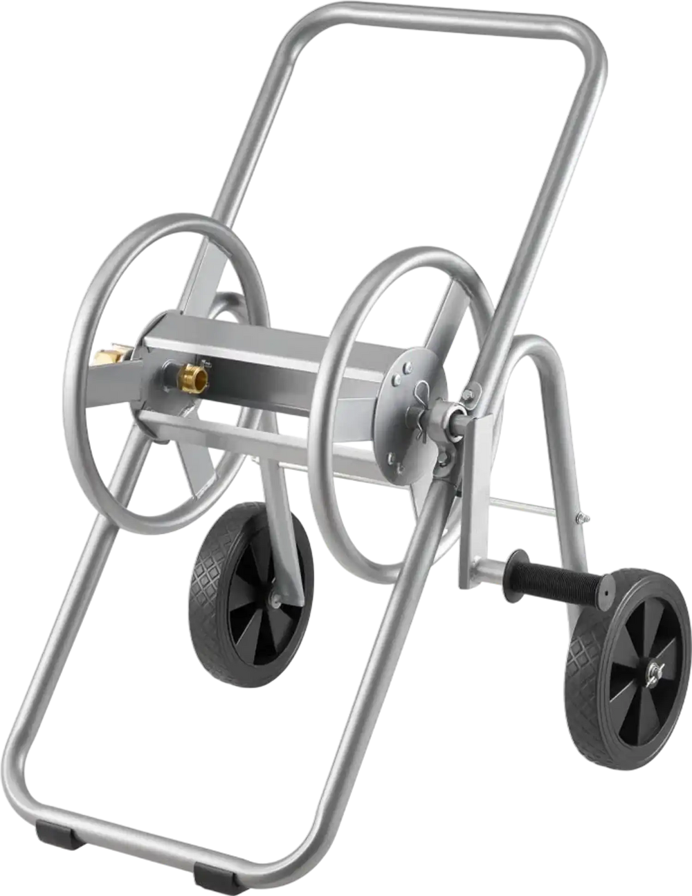 VEVOR Hose Reel Cart, Hold Up to 175 ft of 5/8’’ Hose (Hose Not Included), Garden Water Hose Carts Mobile Tools with Wheels, Heavy Duty Powder-coated Steel Outdoor Planting for Garden, Yard, Lawn