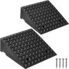VEVOR Driveway Curb Ramp, 7000 lbs Load Capacity, 7 Inches Rise Height Heavy Duty Curbside Bridge Ramp with Drainage Tank for Wheelchairs, Strollers, Motorcycles, Cars, Lawn Mowers & Trailers, 2 Pack