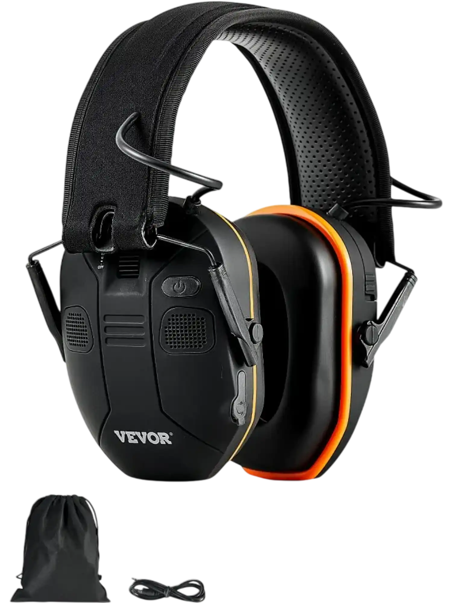 Vevor Safety Earmuffs Bluetooth Hearing Protection NRR23dB New