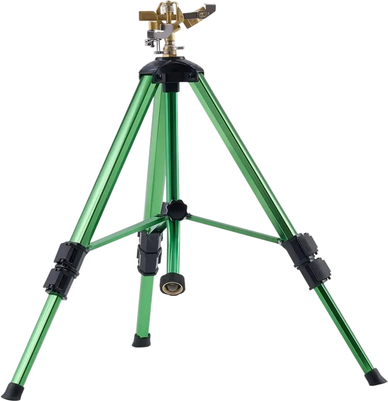Vevor Tripod Sprinkler Impact Sprinkler with Brass Head & 360° Coverage New