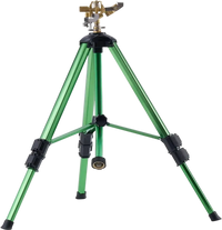 VEVOR Impact Sprinkler on Tripod Base, Heavy Duty Tripod Sprinklers with Brass Head & 3/4