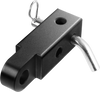 VEVOR Shackle Hitch Receiver, Fits 2" Receivers, 52900 lbs Breaking Strength, Heavy Duty Towing Accessories with Trailer Hitch Lock Pin for Trucks, Jeeps, Off-Road Vehicle Recovery, Aluminum Alloy