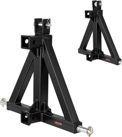 Vevor Trailer Hitch 3-Point Quick Hitch Attachment with 2