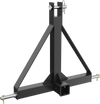 VEVOR 3 Point Hitch Receiver, 3 Point 2" Receiver Trailer Hitch Category 1 Tractor Tow Drawbar Adapter with Pins, Compatible with Kubota, Mahindra, Ford, Yanmar, John Deere, Massey Ferguson
