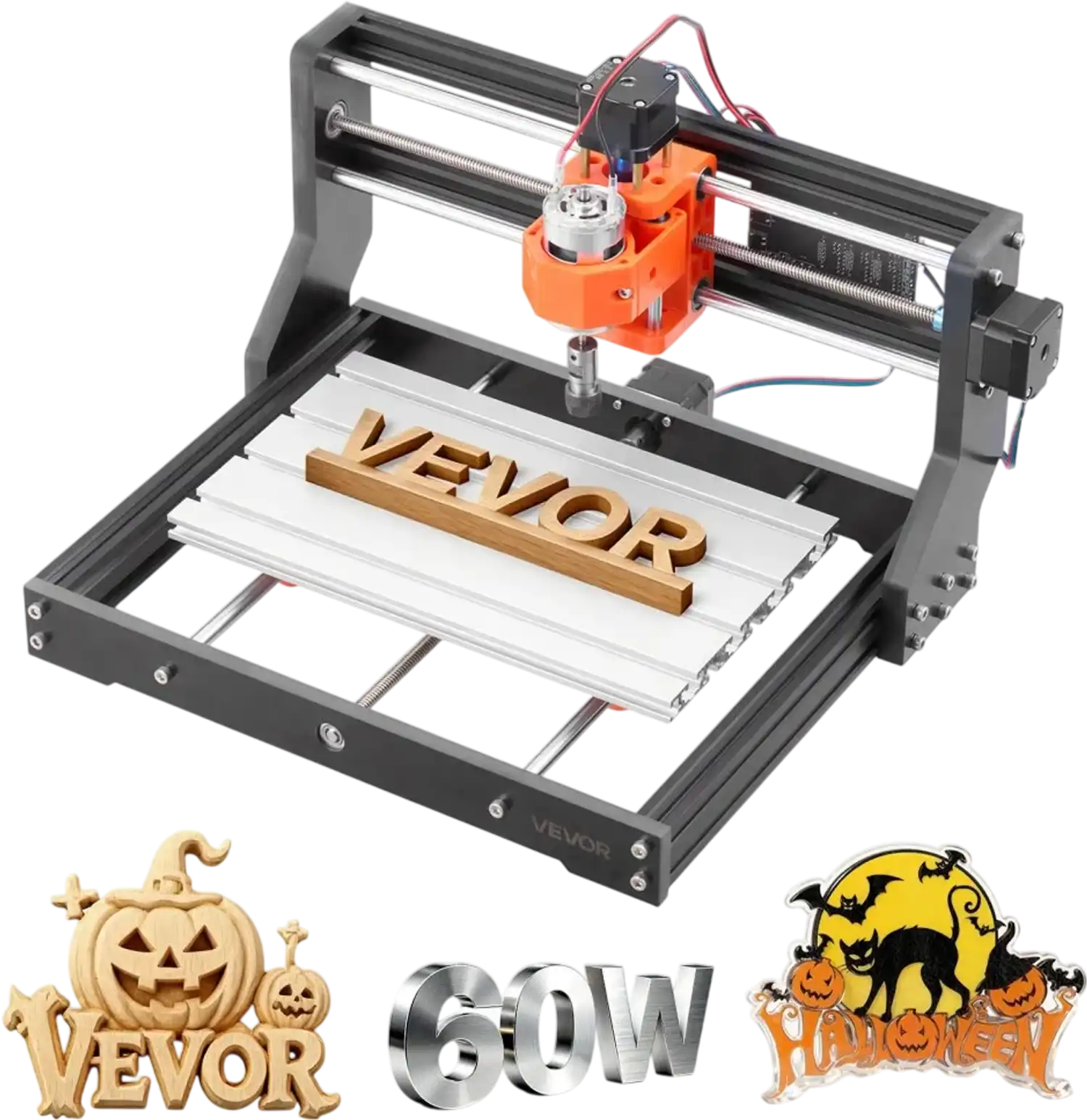 Vevor CNC Router Machine 60W 3-Axis Wood Engraving Milling Machine New