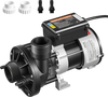 VEVOR SPA Pump 1.5HP Hot Tub Bath Pump 115V 119GPM Flow Rate with 1.5" Port, 90° Rotational Interface, 54 ft Max Lifting Height, Copper Motor, SPA Bath Water Circulation, Compatible with OEM Models