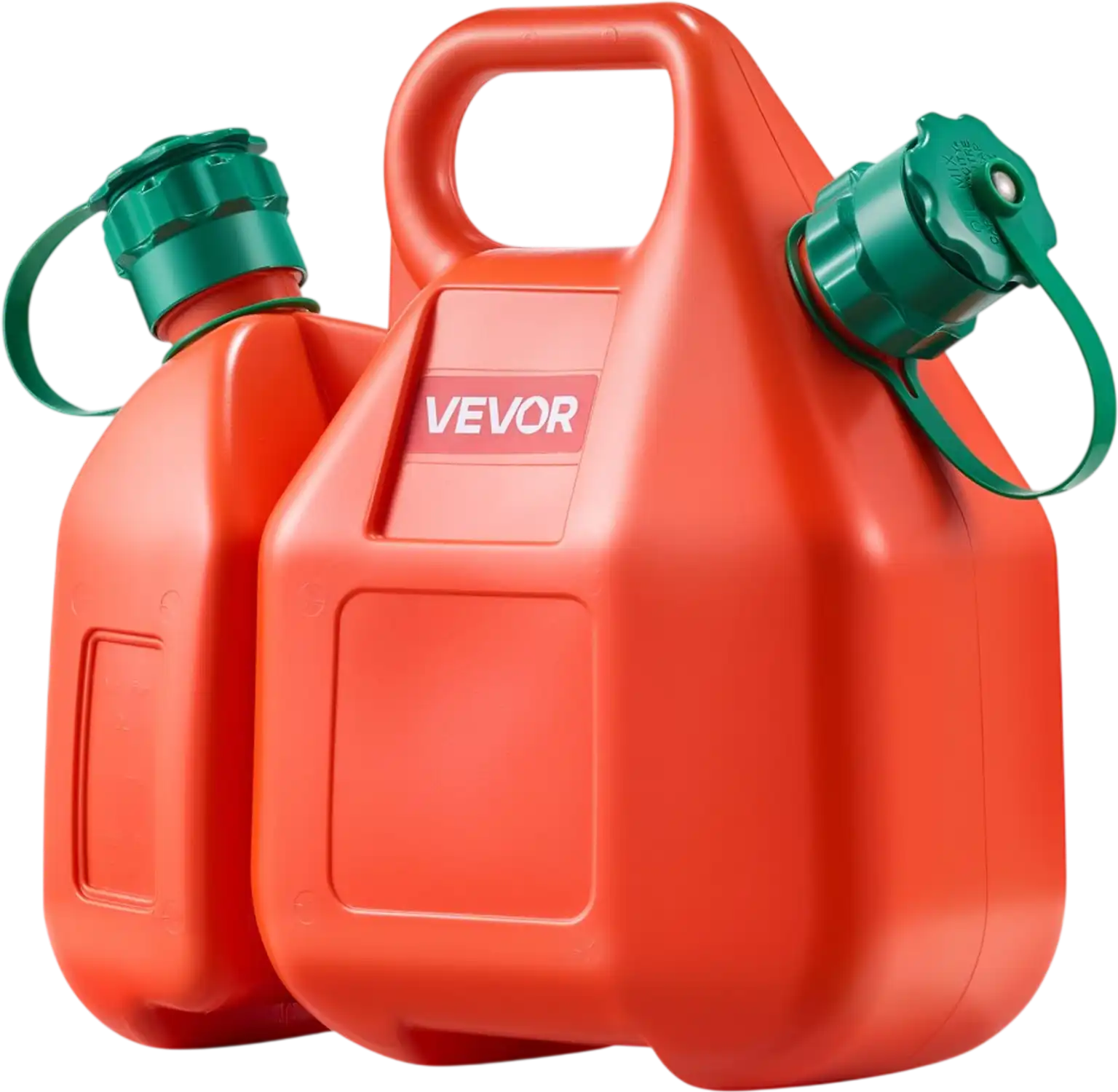 Vevor Fuel Container 1.6 Gallon Portable Gas Can with Spout & 0.5 Gallon Oil Container New