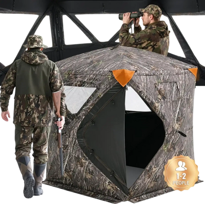 Vevor Hunting Blind 270° See-Through Pop-Up Deer Blind Tent New