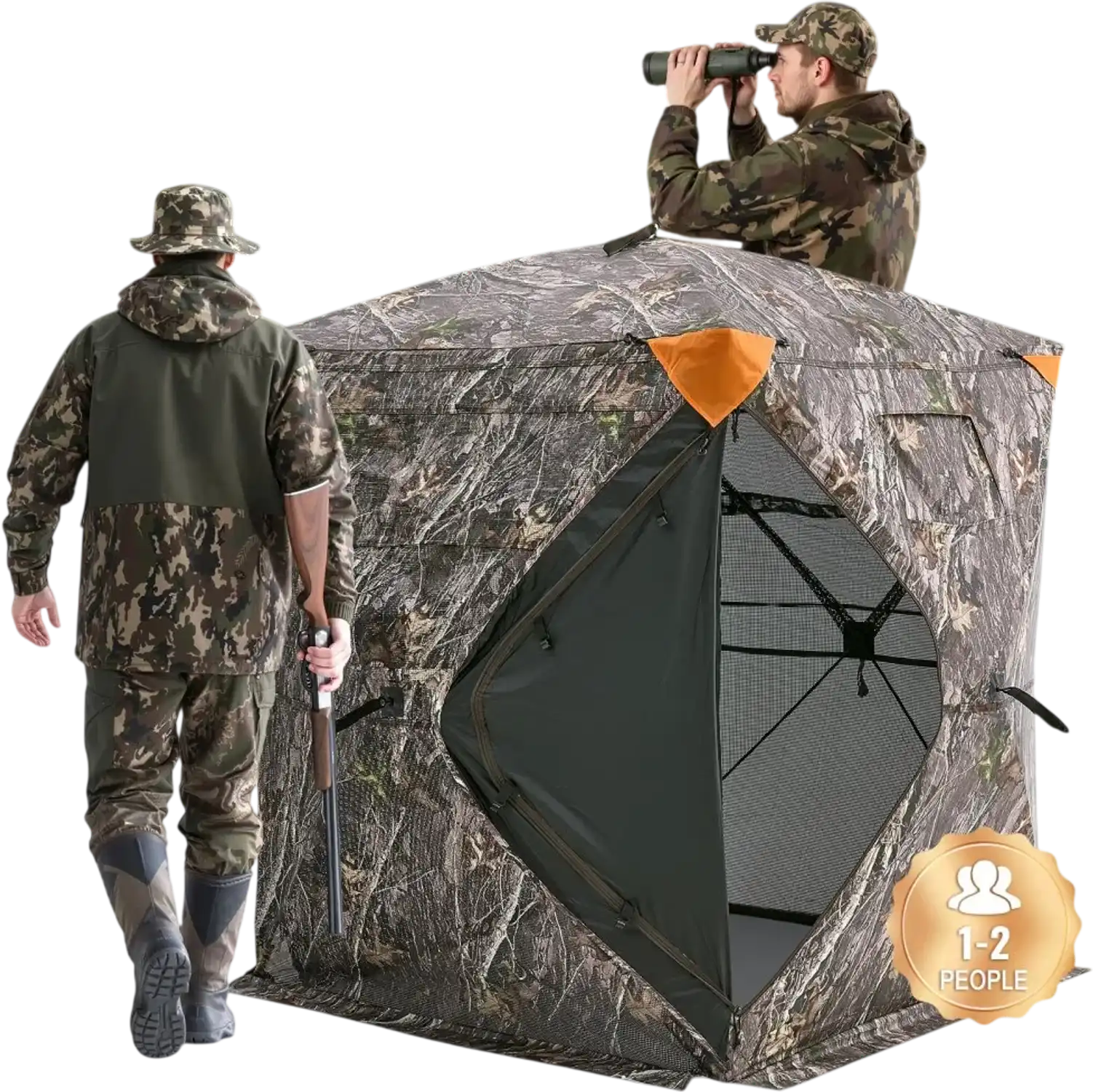 Vevor Hunting Blind 270° See-Through Pop-Up Deer Tent New