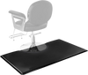 VEVOR Salon Mat for Hair Stylist, 3 x 5 FT Rectangle Salon Chair Mat Anti Fatigue, 7/8" Thickened PVC + PU Barber Shop Floor Mat with Round Cut Out, Anti-Trip Beveled Edges & Non-slip Bottom