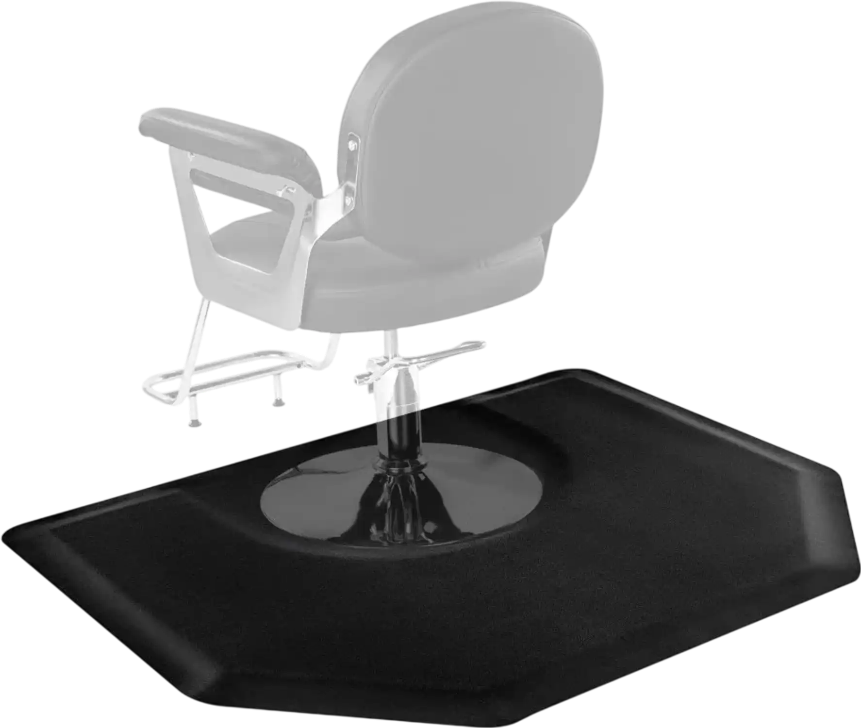 Vevor Salon Mat 4' x 5' Hexagon Anti-Fatigue Chair Floor Mat New