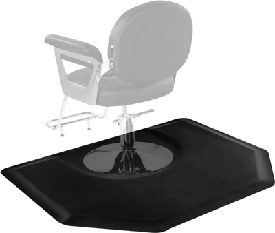 Vevor Salon Mat 4' x 5' Hexagon Anti-Fatigue Chair Floor Mat New