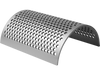 VEVOR Screen Mesh for Plastic Shredder, High-Quality Steel Durable Mesh, 0.39 in/10 mm High-Precision Aperture Screen, Compatible with Model 300 Plastic Grinder, Suitable for Medium Particle Recycling