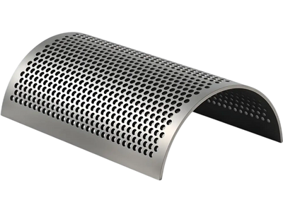 VEVOR Screen Mesh for Plastic Shredder, High-Quality Steel Durable Mesh, 0.315 in/8 mm High-Precision Aperture Screen, Compatible with Model 400 Plastic Grinder, Suitable for Small Particle Recycling