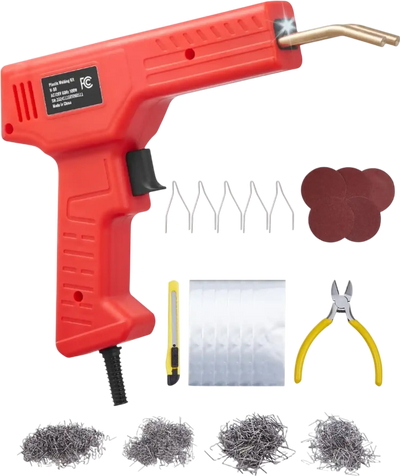 Vevor Plastic Welder 100W Hot Staple Repair Kit New