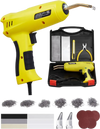VEVOR Plastic Welding Kit, 220W Plastic Welder Gun with 1200PCS Hot Staples & 76PCS Welding Rods, Professional Hot Staple Welding Gun with LED Light, Carrying Case for Kayak, Toys, Car Bumper Repair