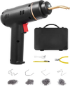 VEVOR Cordless Plastic Welder, 120W Plastic Welding Gun with 400PCS 4 Types Hot Staples, Rechargeable Hot Staple Welding Gun, Plastic Car Bumper Repair Kit for Kayak, Toys, Plastic Crack Repair