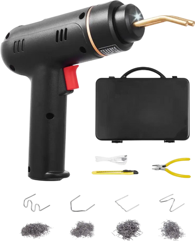 Vevor Plastic Welder Cordless 120W Hot Staple Repair Kit New