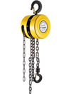 VEVOR Hand Chain Hoist, 2200 lbs /1 Ton Capacity Chain Block, 20ft/6m Lift Manual Hand Chain Block, Manual Hoist with Industrial-Grade Steel Construction for Lifting Good in Transport & Workshop, Yell
