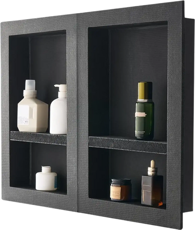 Vevor Shower Niche Waterproof Recessed Wall Organizer with Movable Shelf 16