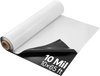VEVOR 10 Mil Plastic Sheeting Heavy Duty 10' x 65', Thick Plastic Sheeting Roll, Plastic Drop Cloth Painters Tarp Covering for Crawl Space Vapor Barrier, Black and White Double-Sided, Multi-Purpose