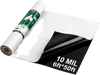 VEVOR 10 Mil Plastic Sheeting 6' x 50' Heavy Duty Thick Polyethylene Roll, Plastic Drop Cloth Painters Tarp, Polyethylene Covering for Crawl Space Vapor Barrier, Weed Control, Garden, Black & White
