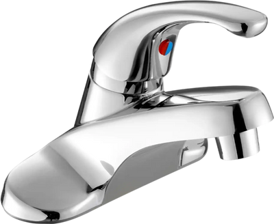 Vevor Faucet Single Handle Bathroom Sink Chrome-Plated Silver New